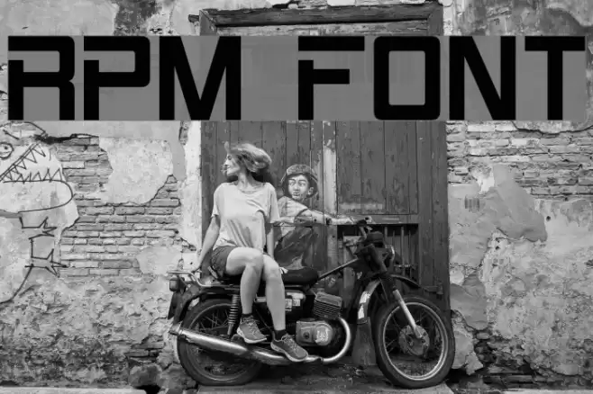 RPM Font examples