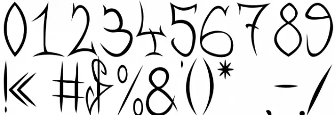 RQF Font OTHER CHARS