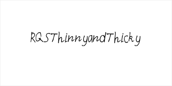 RQSThinnyandThicky Logo