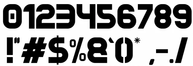 RR Beaver Font OTHER CHARS