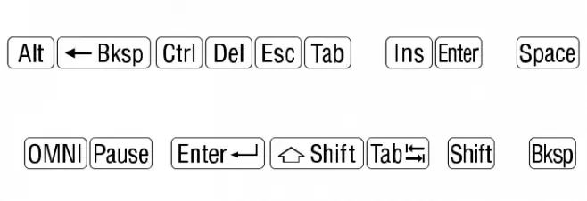 RRKeyCaps-Normal Schriftart Groß