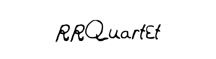 RRQuartet  Скачать бесплатные шрифты