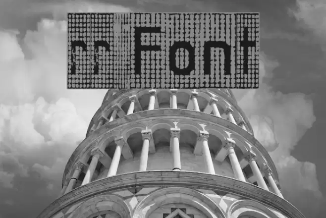 rr Font examples