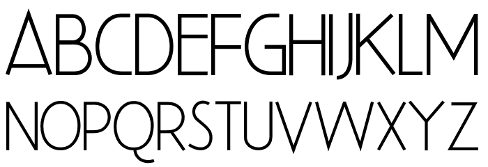 RS Unique Font LOWERCASE