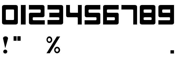 RS125 Original Font OTHER CHARS