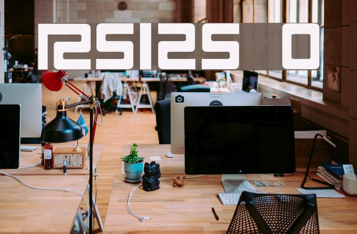 RS125 Original Font examples