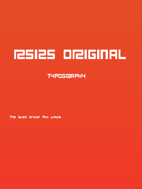 RS125 Original Poster