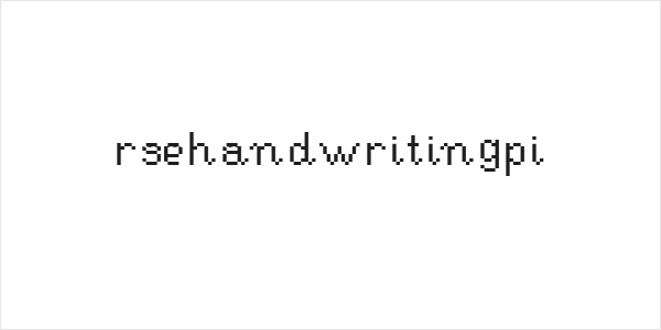 RSEHandwritingPi Logo