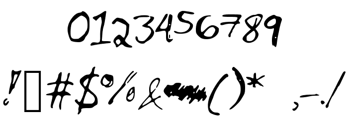 RSHoneyPie Font OTHER CHARS