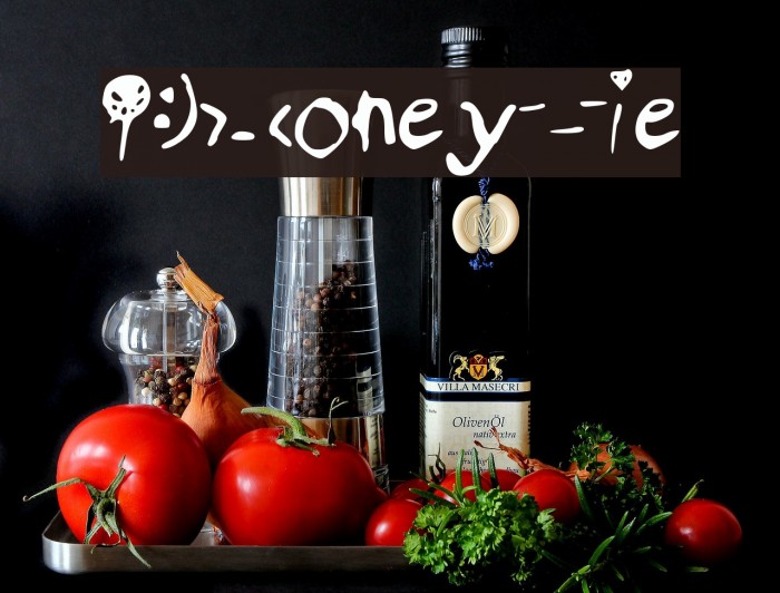 RSHoneyPie Font examples