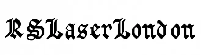 RSLaserLondon  font caratteri gratis