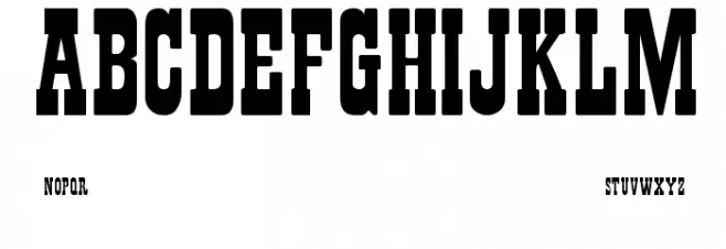 RSPlaybill Шрифта ВЕРХНИЙ