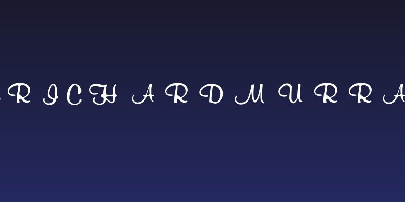 RSRichardMurray Social Header