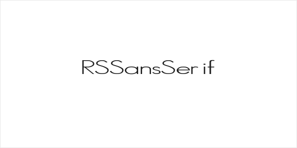 RSSansSerif Logo