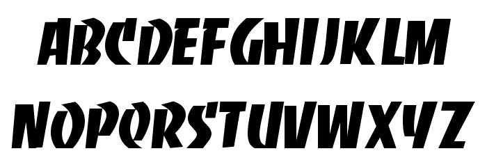 RSSlabface Font LOWERCASE