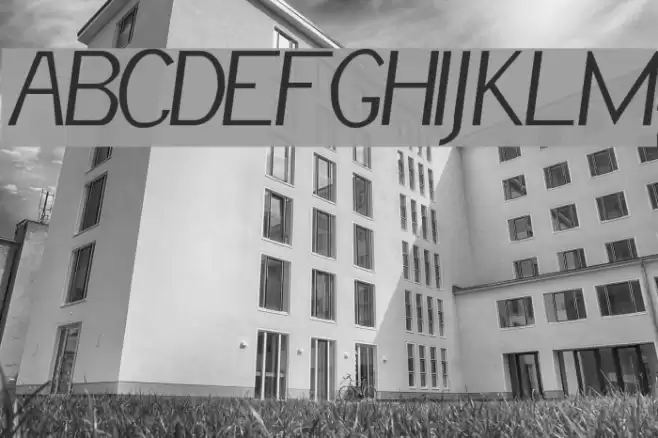 RSSlantInf Font examples