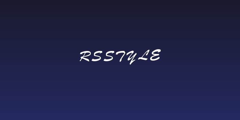 RSStyle Social Header
