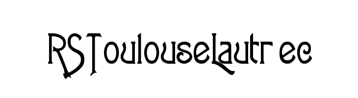 RSToulouseLautrec Font