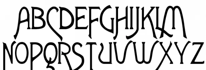 RSToulouseLautrec Schriftart Groß