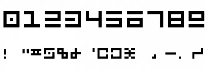 RSUltraLine Font OTHER CHARS