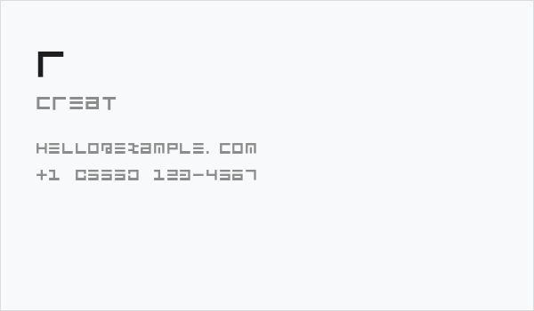 RSUltraLine Business Card