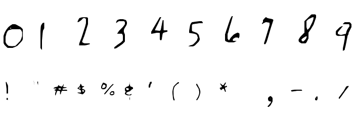 rsfont Font OTHER CHARS