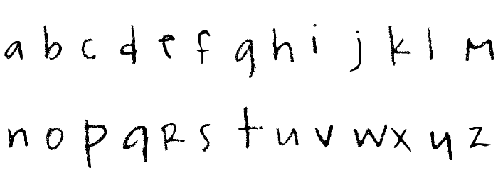 rsfont Font LOWERCASE
