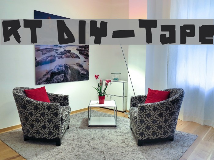 RT DIY-Tape Font examples