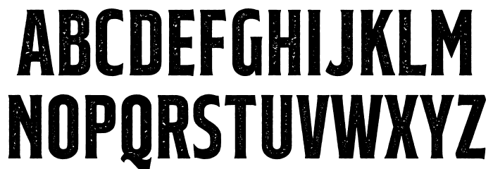 RTCOFlinton-Four Font LOWERCASE
