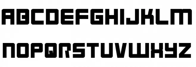 RTL Schriftart Groß