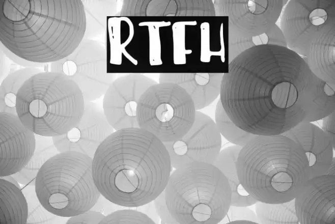 RT_Fancy_Hand Font examples