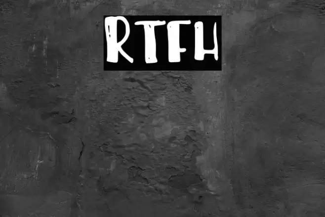 RT_Fancy_Hand Font examples