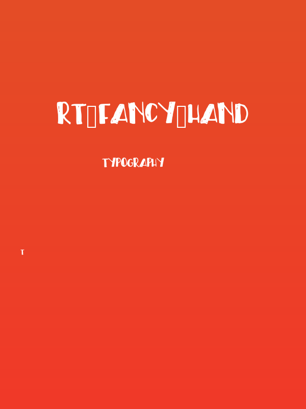 RT_Fancy_Hand Poster