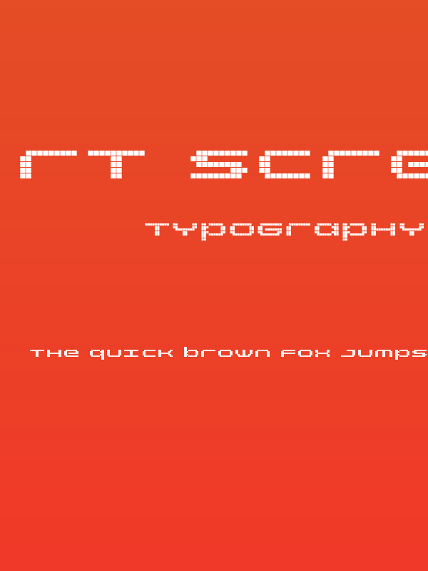 rt screenloft8 Bold Poster