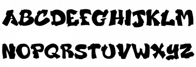 RUDAL Personal Use Шрифта ВЕРХНИЙ