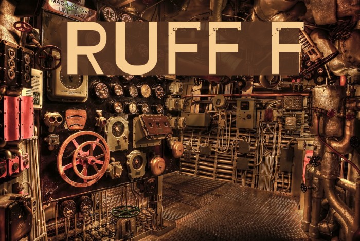 RUFF Font examples