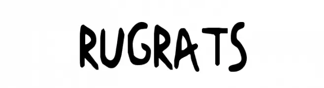 RUGRATS  font caratteri gratis