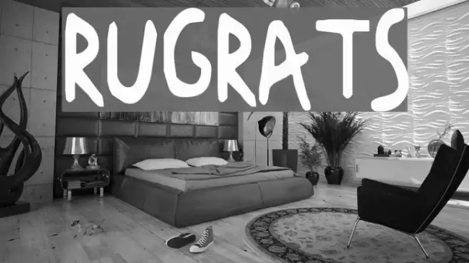 RUGRATS Font examples