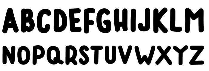 RUMAGGE Font LOWERCASE