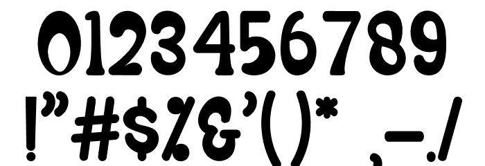 RUNAWAY Font OTHER CHARS
