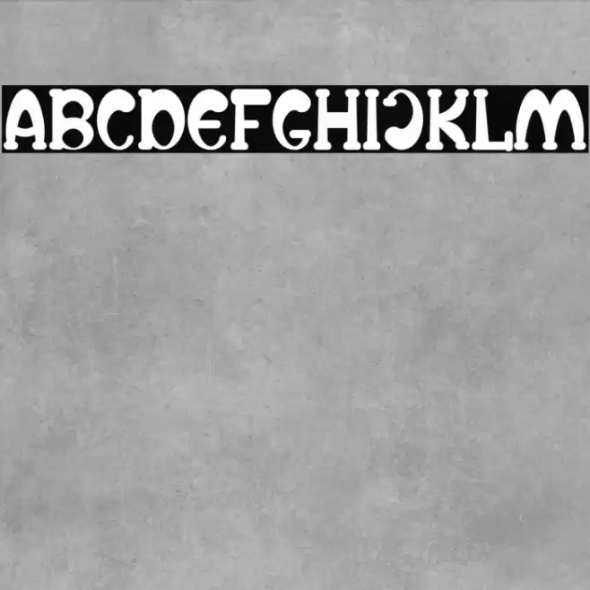 RUNAWAY Font examples