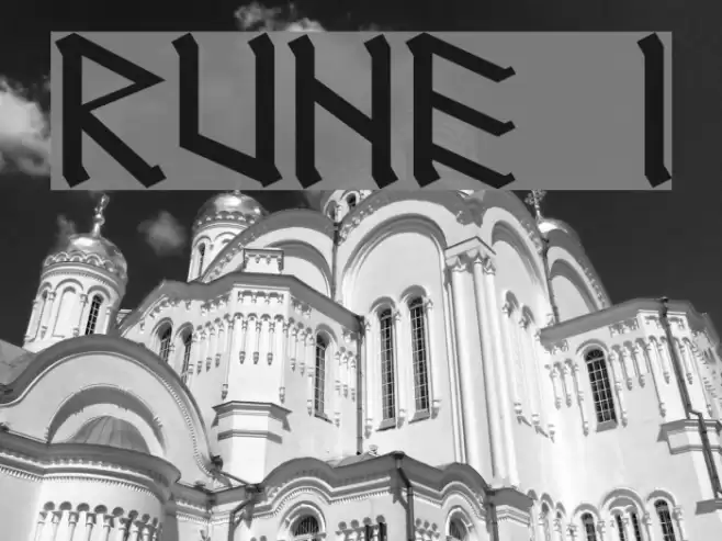 RUNEnglish 1 خط examples