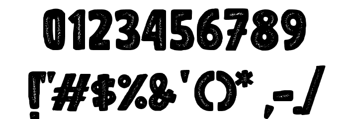 RUNGKAD Font OTHER CHARS