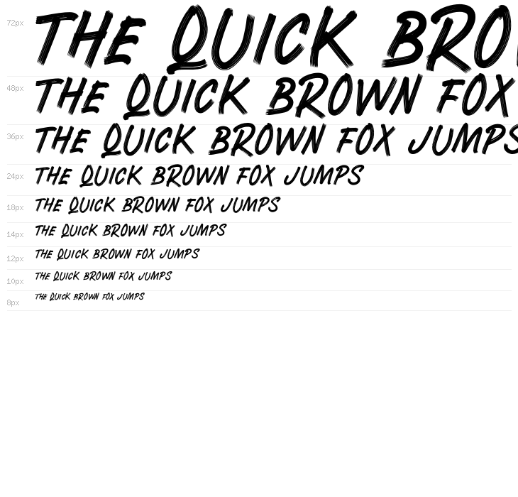 RUNWAYBRUSH Waterfall