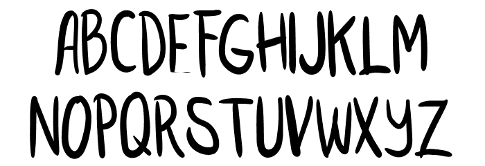 RUSAK Font Alte caractere