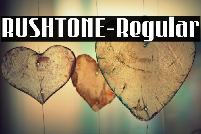 RUSHTONE-Regular Example 1