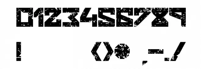 RUSKOF Font OTHER CHARS