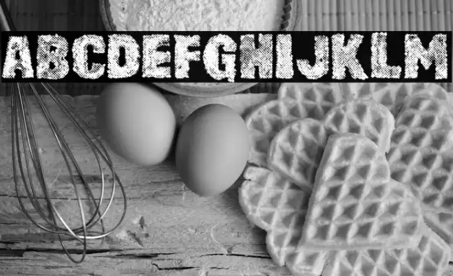 RUSTY CAGE Regular Font examples