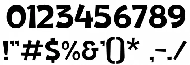 RUZACK MOJOK Font OTHER CHARS