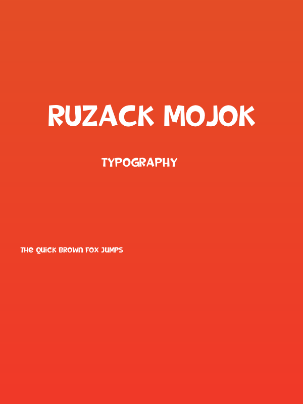 RUZACK MOJOK Poster